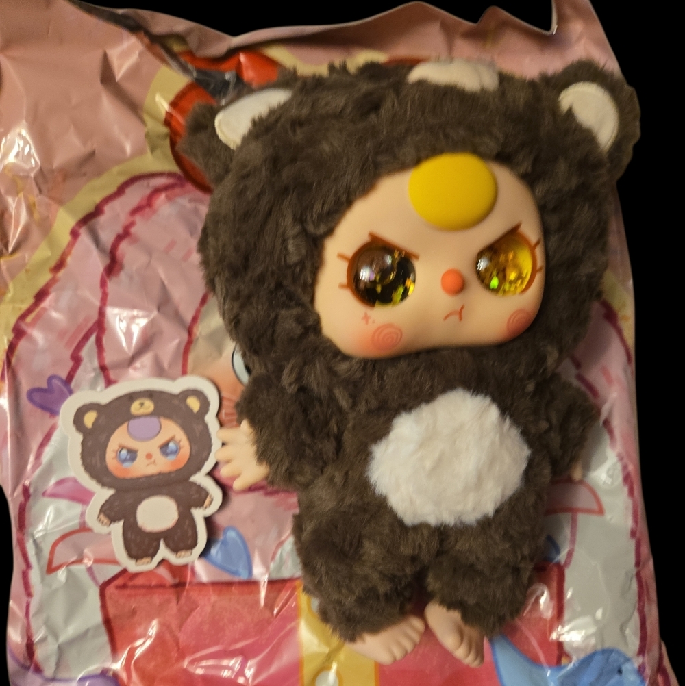 400% Baby Three Bear Big Baby With Liquid Yellow Glitter Eyes- Confirmed